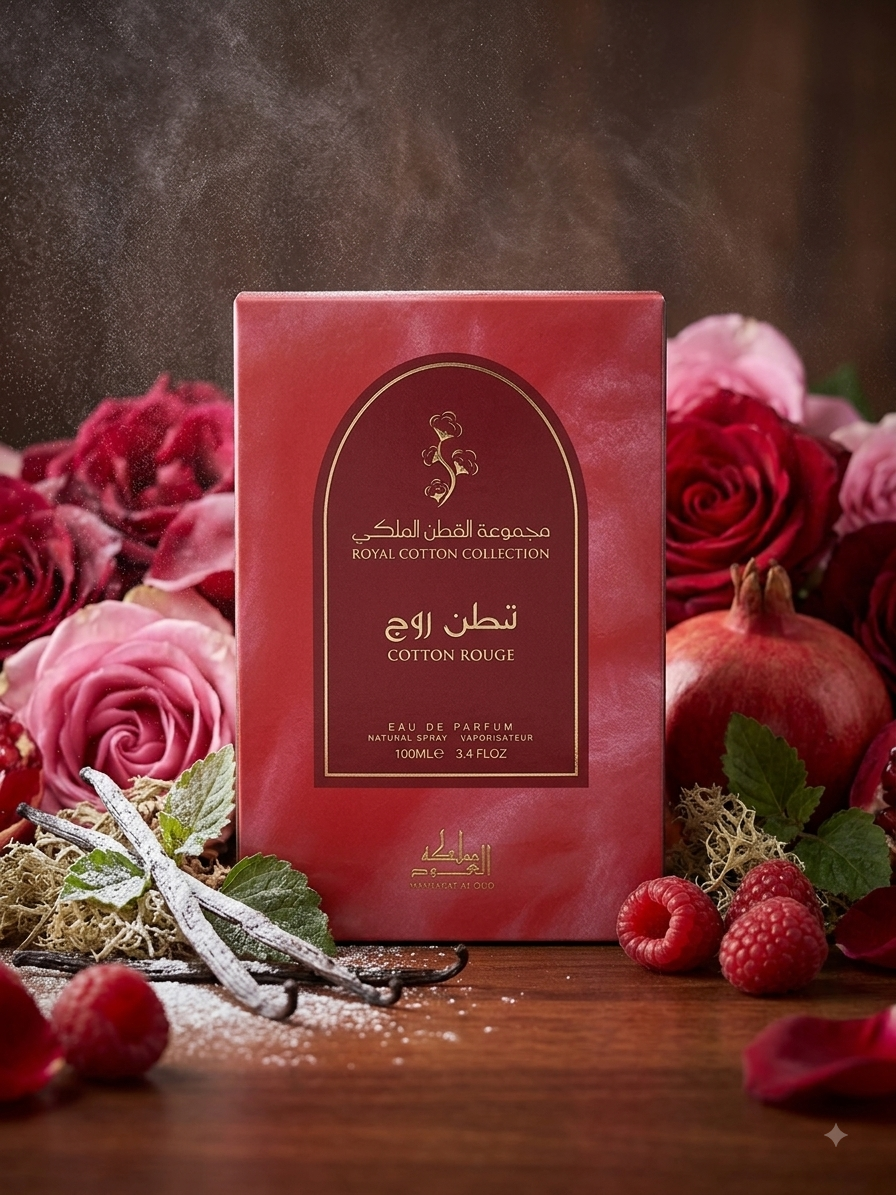 Mamlakat Al Oud Cotton Rouge Eau De Parfum 100ml