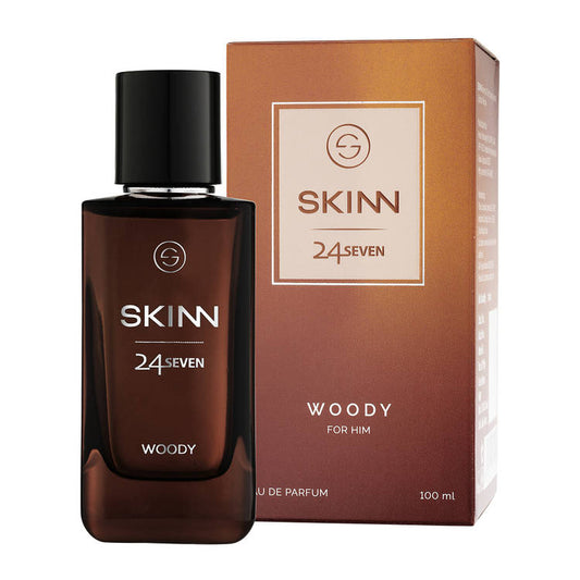 Skinn By Titan 24 Seven Woody for Him 100ml edp