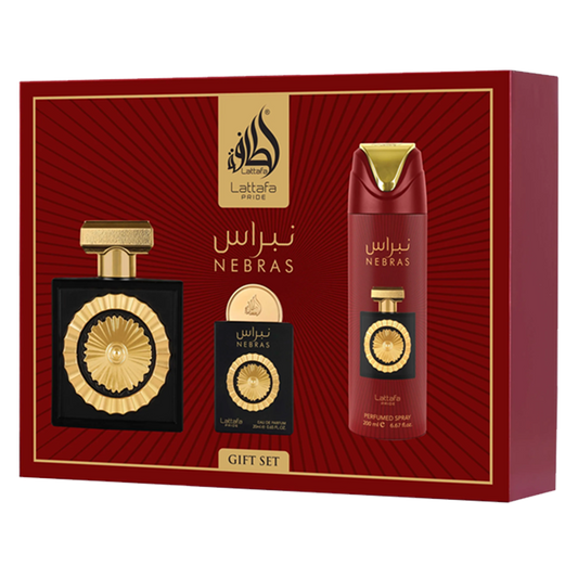 Lattafa Pride Giftset Nebras – 3pc