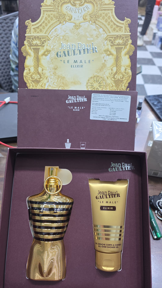 Jean Paul Gaultier Le Male Elixir 125ml + Shower Gel 75ml