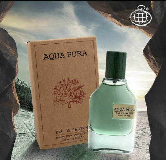 Fragrance World - Aqua Pura 70ml Eau De Parfum