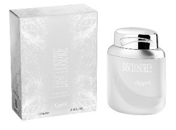 Sapil Disclosure White perfume bottle and box