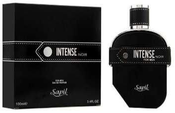 Sapil Intense Noir EDP perfume bottle and box