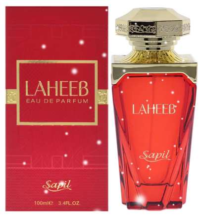 Sapil Laheeb EDT perfume bottle and box