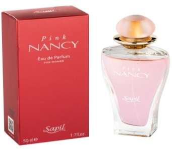 Sapil Nancy Pink EDP perfume bottle and box