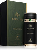 Maison Alhambra Sceptre Amazonite Eau de Parfum bottle and box