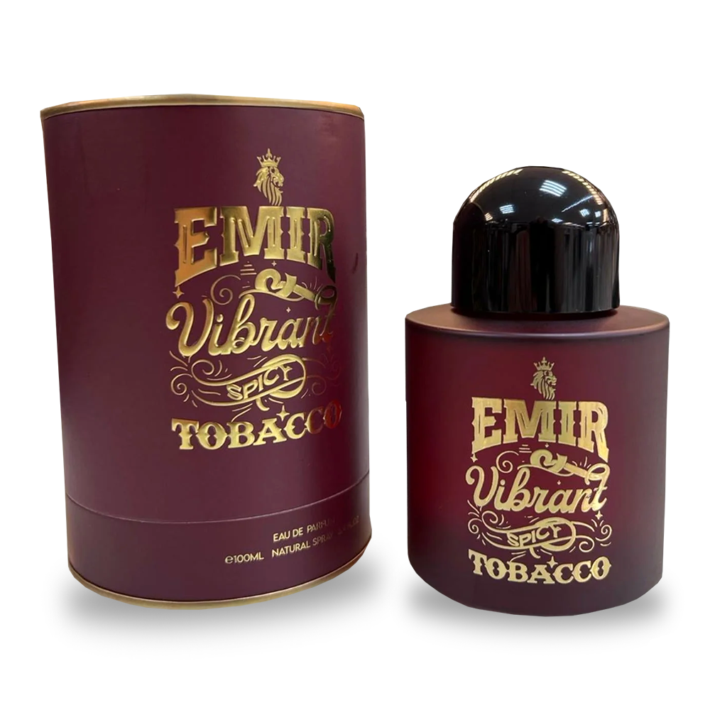 Paris Corner Emir Vibrant Spicy Tobacco Eau de Parfum original 100ml perfume bottle