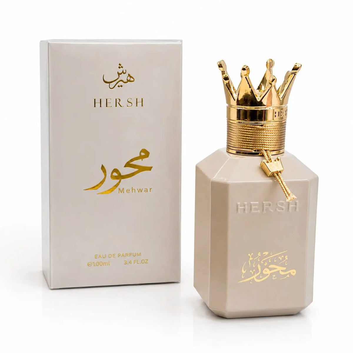 Al Ezz Oud Hersh Mehwar 100ml Eau de Parfum bottle and box