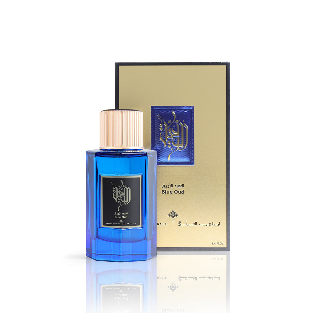 Ibrahim Al Qureshi Al Wafia Blue Oud Eau De Parfum - 100ml - Unisex